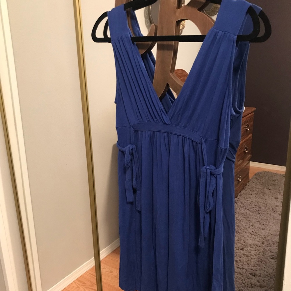 Blue summer dress